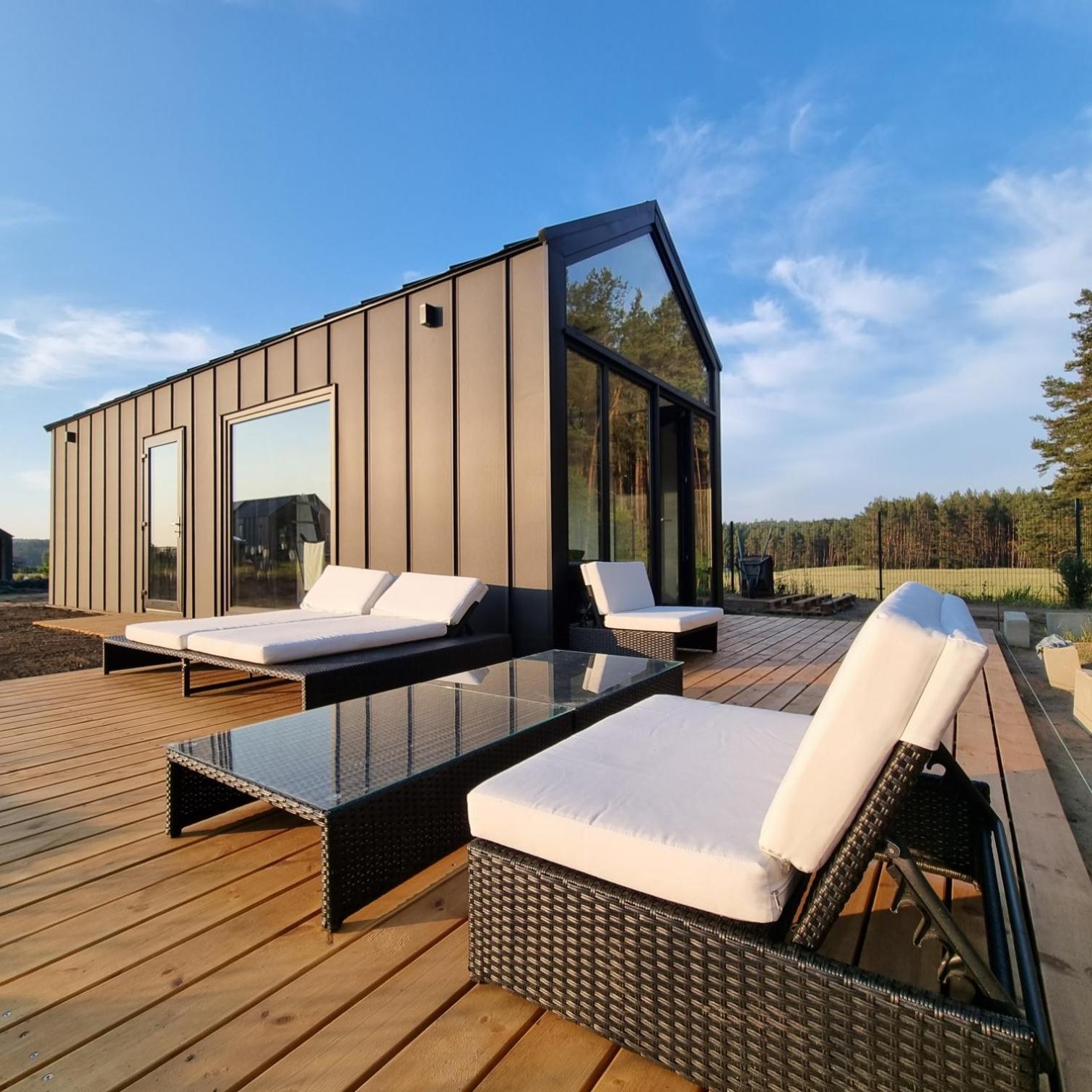 Bosko Domki Z Sauna I Balia W Sulminie Obok Gdanska Exterior photo
