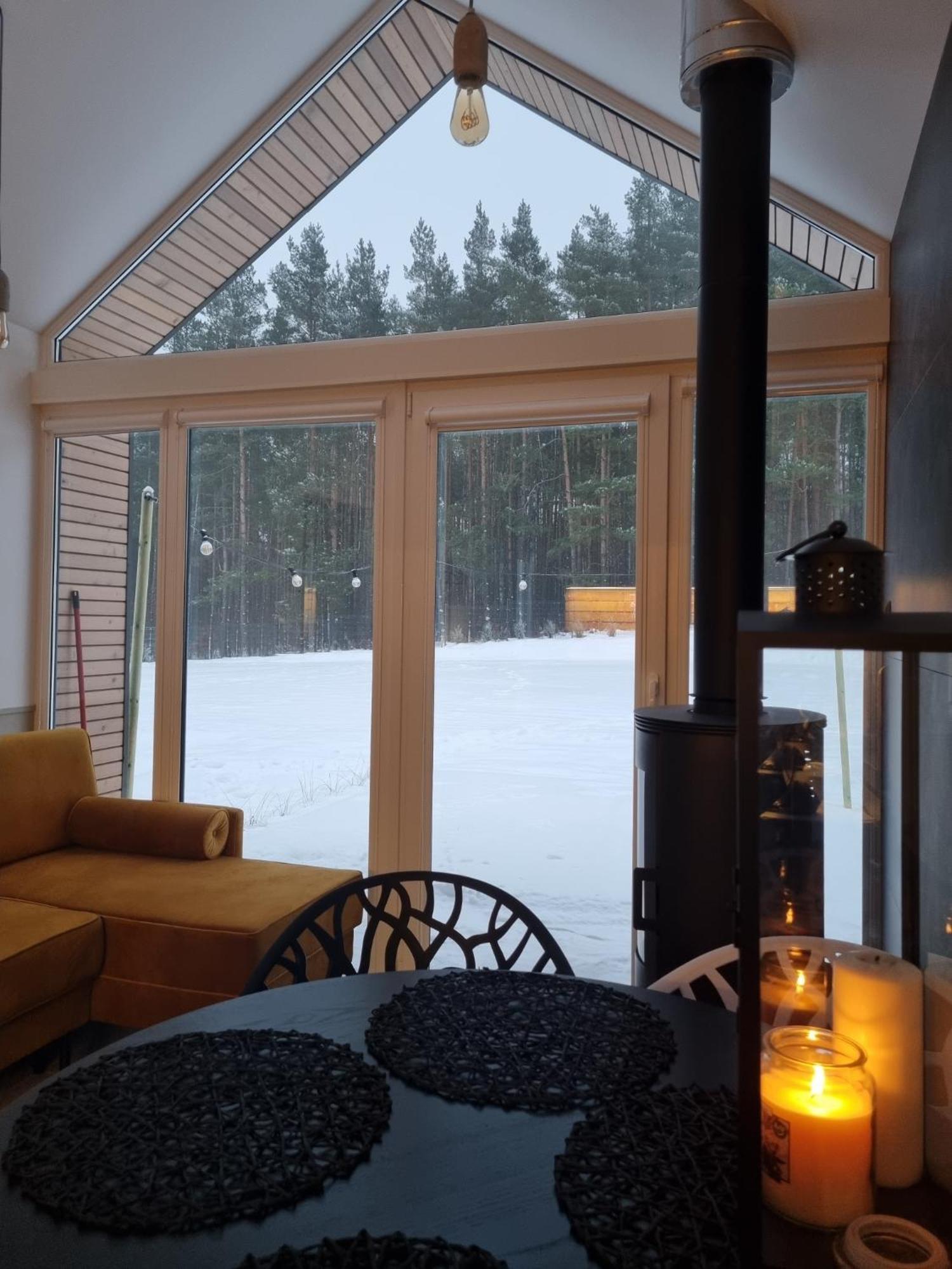 Bosko Domki Z Sauna I Balia W Sulminie Obok Gdanska Exterior photo